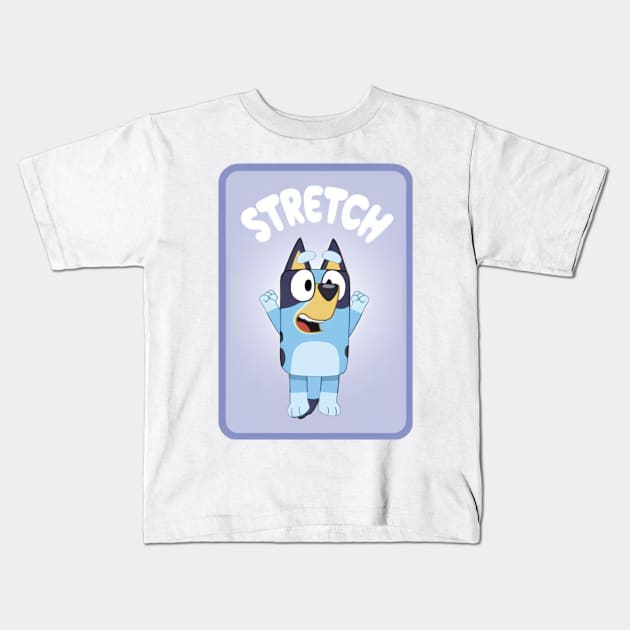 Bluey Stretch Kids T-Shirt by EcoEssence